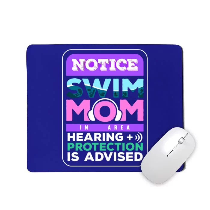 Funny Swimming Gift For A Swim Mom Gift Mousepad