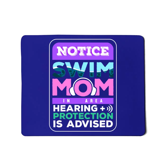 Funny Swimming Gift For A Swim Mom Gift Mousepad