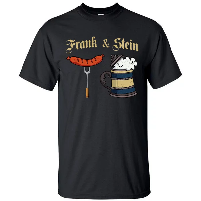 Frank & Stein German Beer Drinking Oktoberfest Tall T-Shirt