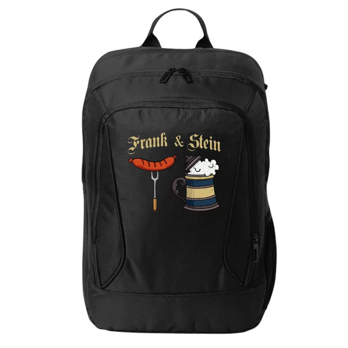 Frank & Stein German Beer Drinking Oktoberfest City Backpack