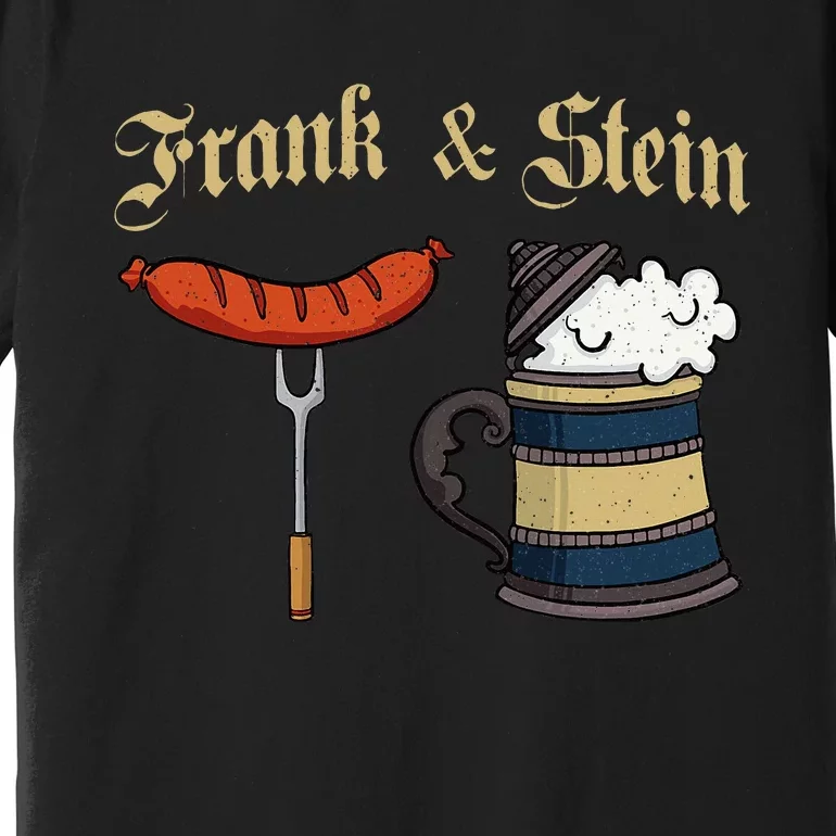 Frank & Stein German Beer Drinking Oktoberfest Premium T-Shirt