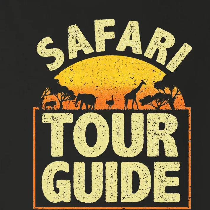 Funny Safari Guide Art For Zoo Safari Costume Toddler Long Sleeve Shirt