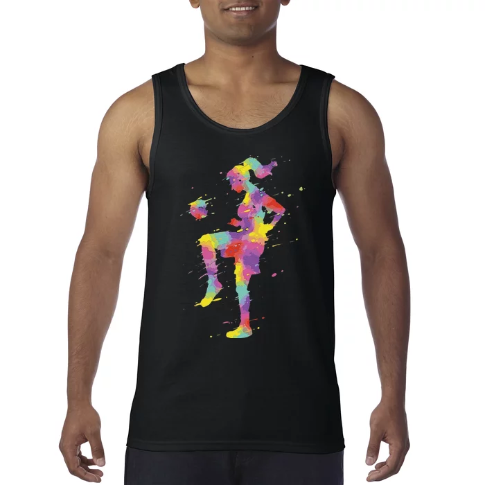 Funny Soccer Girl Gift Tank Top