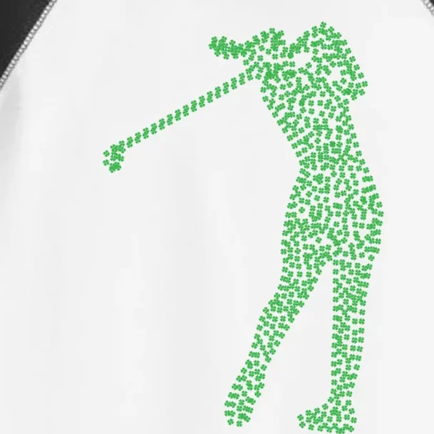 Funny Shamrock Golf St Patricks Day Golfer Gift Toddler Fine Jersey T-Shirt