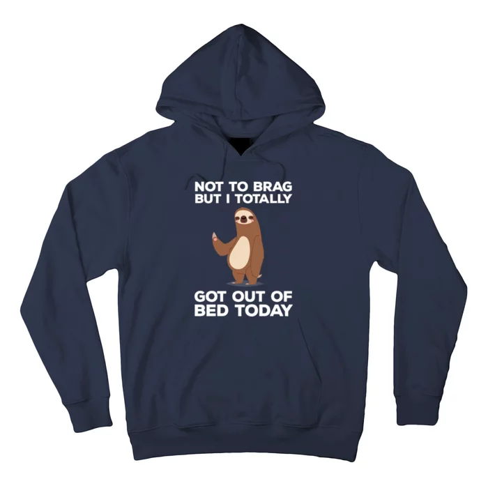 Funny Sloth - Got Out Of Bed Today Hoodie