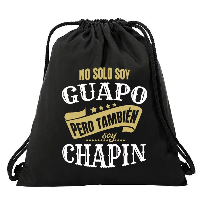 Funny Spanish Guate Chapin Guatemalan Latino Fathers Day Drawstring Bag