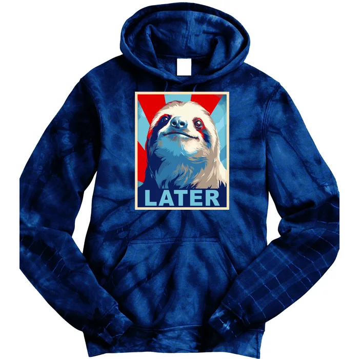 Funny Sloth Gifts Sloth Tie Dye Hoodie