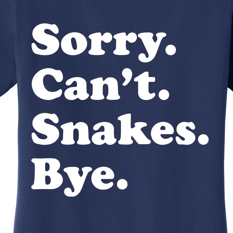 Funny Snake Gift For Men Women Boy Or Girl Women's T-Shirt