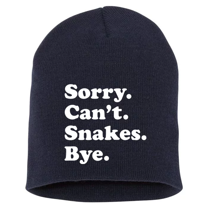 Funny Snake Gift For Men Women Boy Or Girl Short Acrylic Beanie