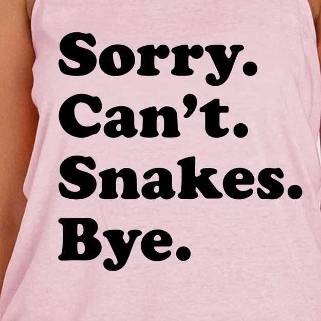 Funny Snake Gift For Men Women Boy Or Girl Women's Knotted Racerback Tank