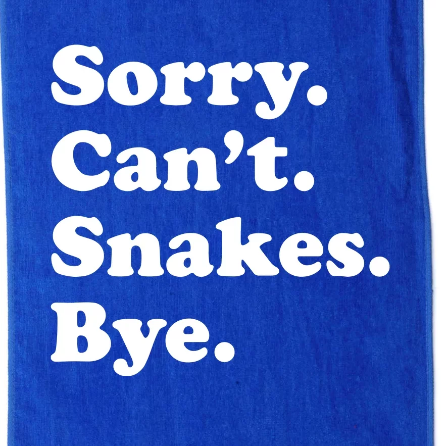 Funny Snake Gift For Men Women Boy Or Girl Platinum Collection Golf Towel