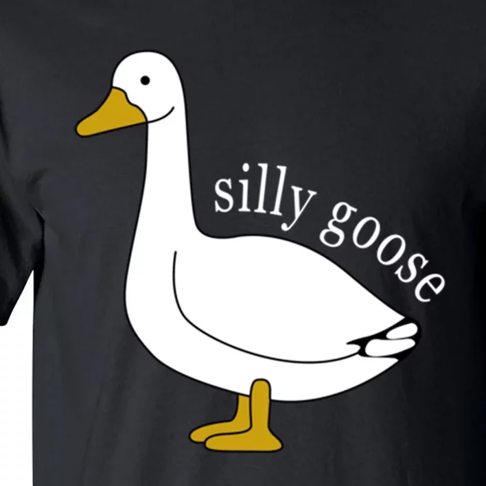 Funny Silly Goose Cute Goose Xmas Family Matching Clothing Tall T-Shirt