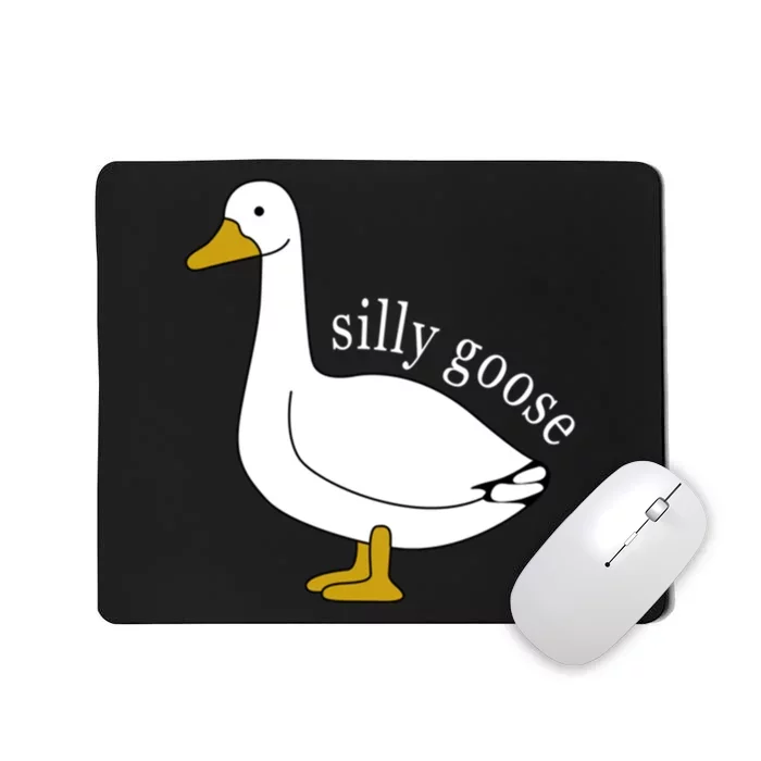 Funny Silly Goose Cute Goose Xmas Family Matching Clothing Mousepad