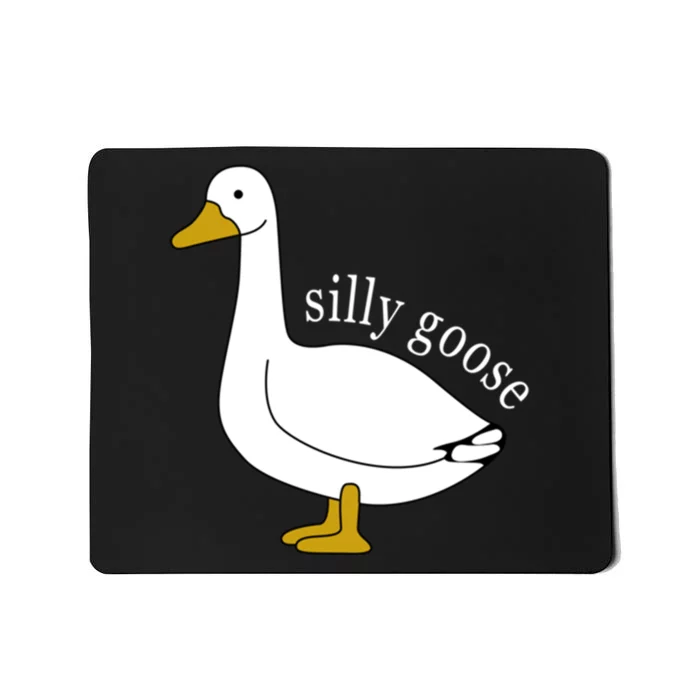 Funny Silly Goose Cute Goose Xmas Family Matching Clothing Mousepad