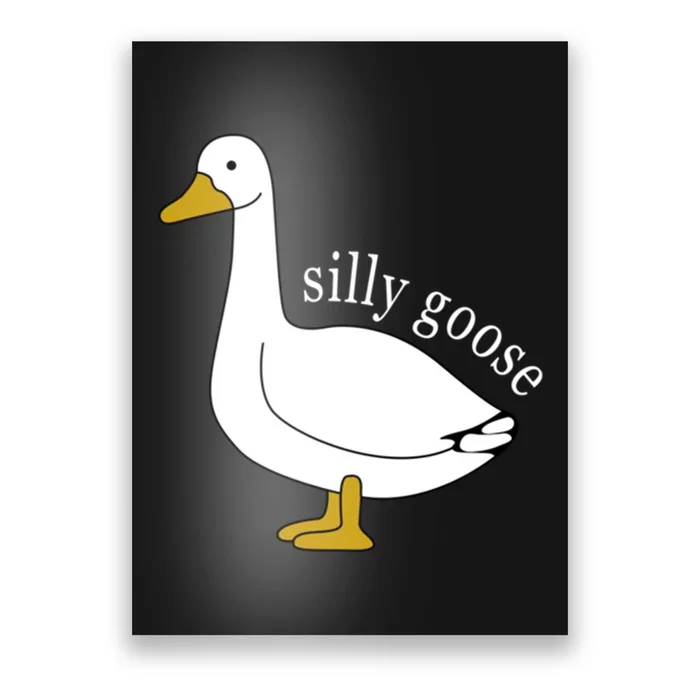 Funny Silly Goose Cute Goose Xmas Family Matching Clothing Poster