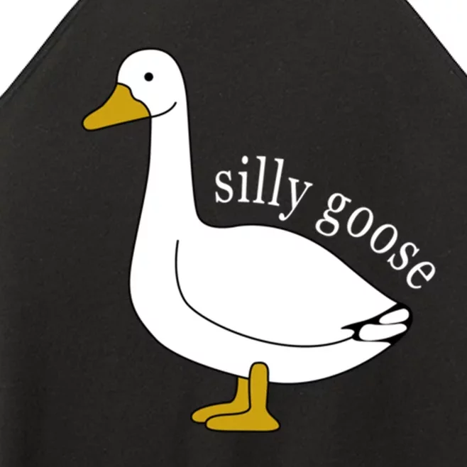 Funny Silly Goose Cute Goose Xmas Family Matching Clothing Women’s Perfect Tri Rocker Tank