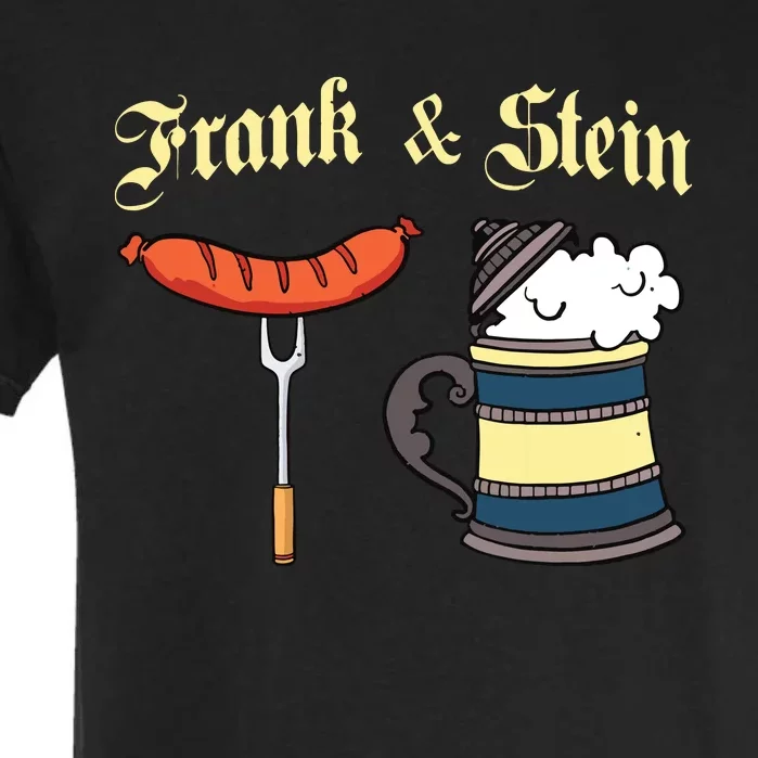 Frank Stein German Beer Drinking Oktoberfest Garment-Dyed Heavyweight T-Shirt