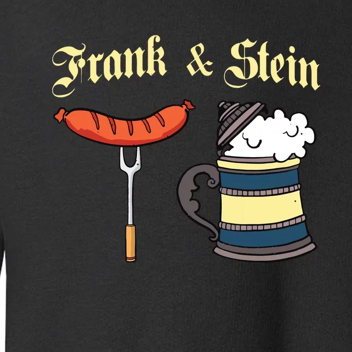 Frank Stein German Beer Drinking Oktoberfest Toddler Sweatshirt