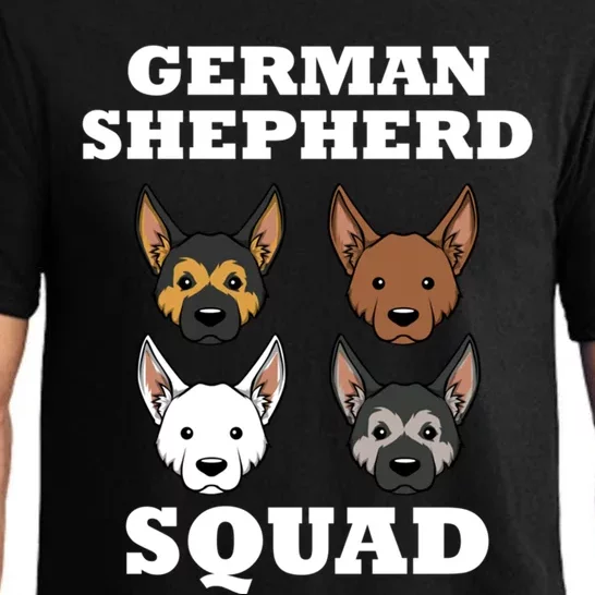 Funny Saying Ger Shepherd Squad Dog Great Gift Pajama Set