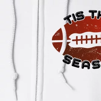 Football Season Graphic Full Zip Hoodie