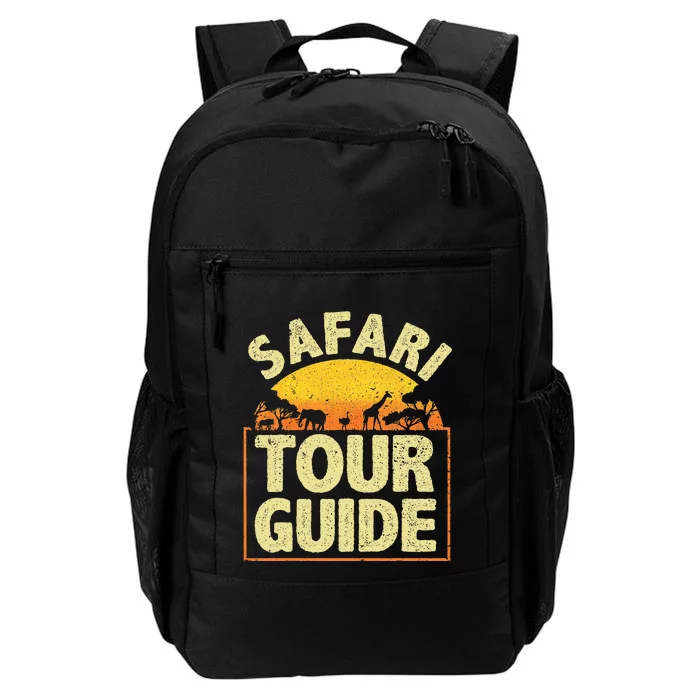 Funny Safari Guide Zoo Safari Daily Commute Backpack