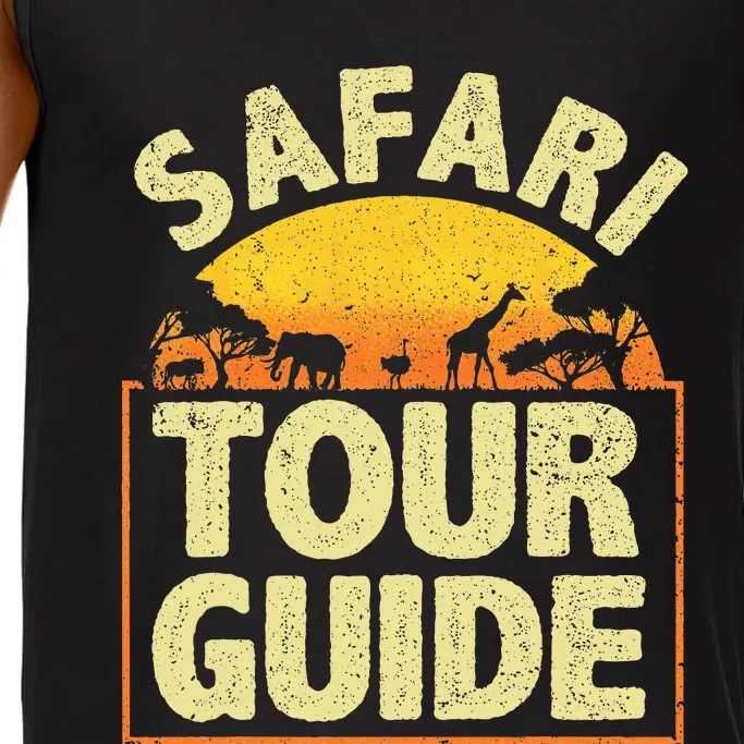 Funny Safari Guide Zoo Safari Comfort Colors® Tank Top