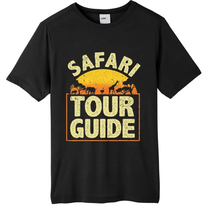 Funny Safari Guide Zoo Safari ChromaSoft Performance T-Shirt