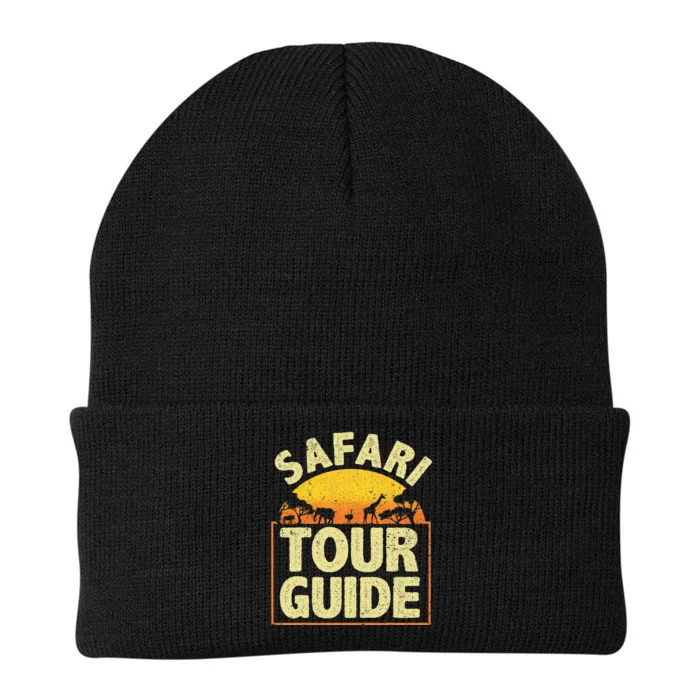 Funny Safari Guide Zoo Safari Knit Cap Winter Beanie