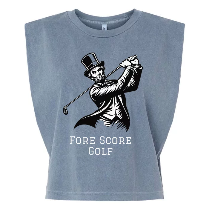 Fore Score Golf Garment-Dyed Women's Muscle Tee