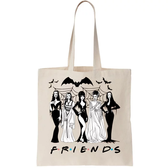 Friends Squad Goals Horror Queens Halloween Tote Bag