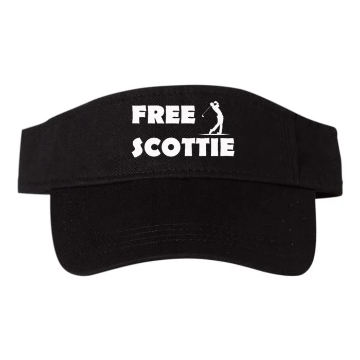 Free Scottie Golf Valucap Bio-Washed Visor