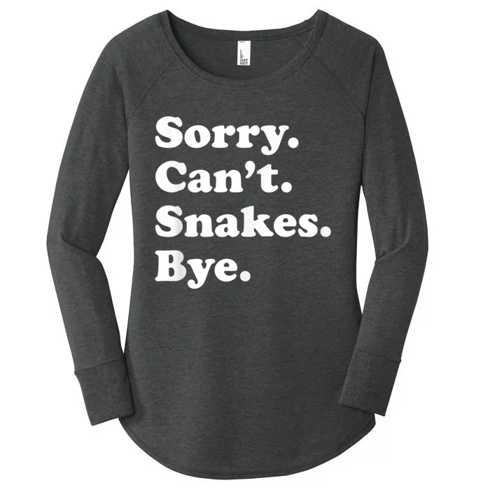 Funny Snake Gift For Men Women Boy Or Girl Women's Perfect Tri Tunic Long Sleeve Shirt