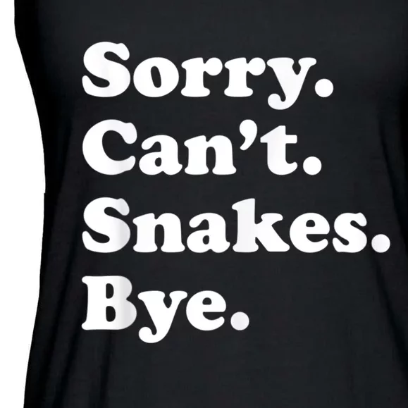 Funny Snake Gift For Men Women Boy Or Girl Ladies Essential Flowy Tank