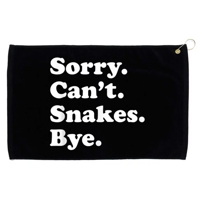 Funny Snake Gift For Men Women Boy Or Girl Grommeted Golf Towel