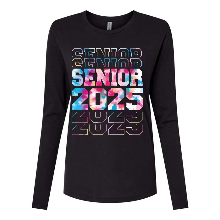 Funny Senior Graduation Gifts Class Of 2025 Senior Women Womens Cotton Relaxed Long Sleeve T-Shirt