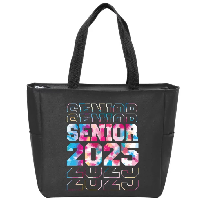 Funny Senior Graduation Gifts Class Of 2025 Senior Women Zip Tote Bag