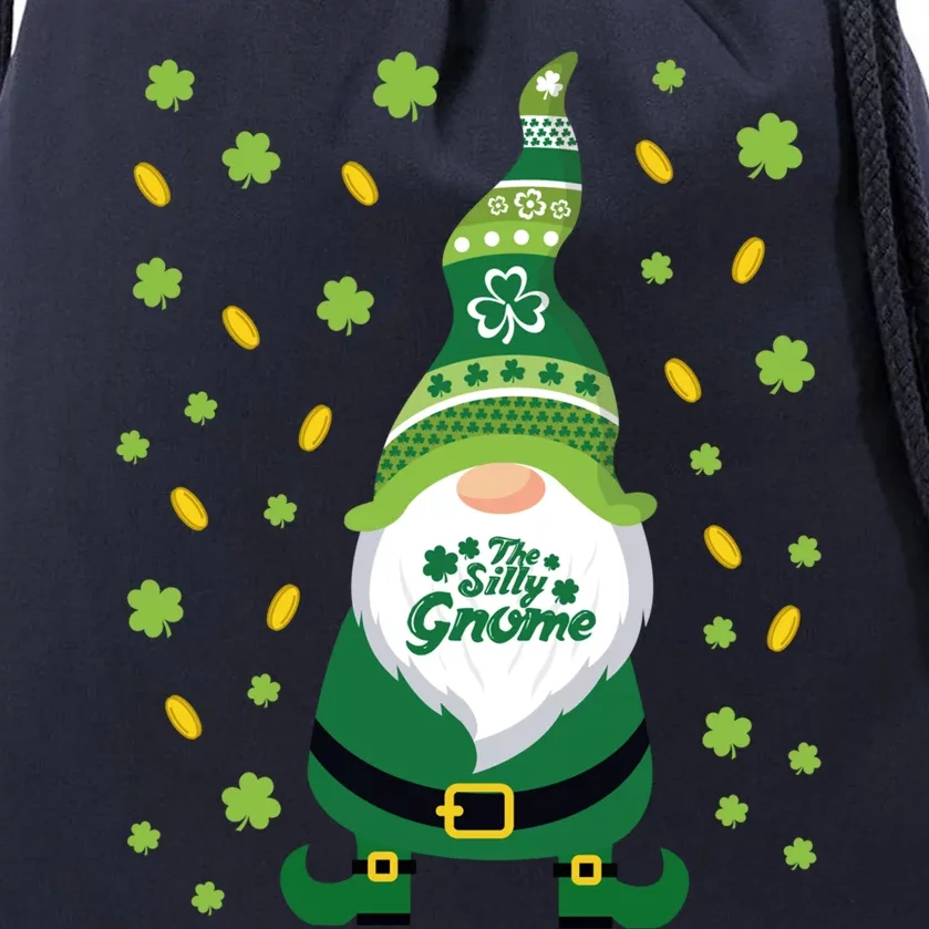 Funny Silly Gnome Family Matching St Patrick Gift Pajama Gift Drawstring Bag