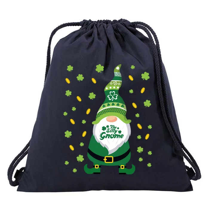 Funny Silly Gnome Family Matching St Patrick Gift Pajama Gift Drawstring Bag