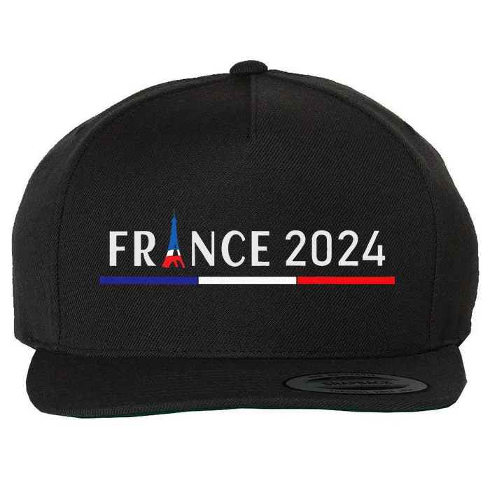 France Summer Games 2024 In Its Capital Paris Wool Snapback Cap