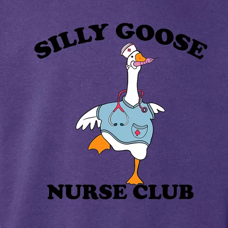 Funny Silly Goose Nurse Club School Nurse Student Graduation Toddler Hoodie