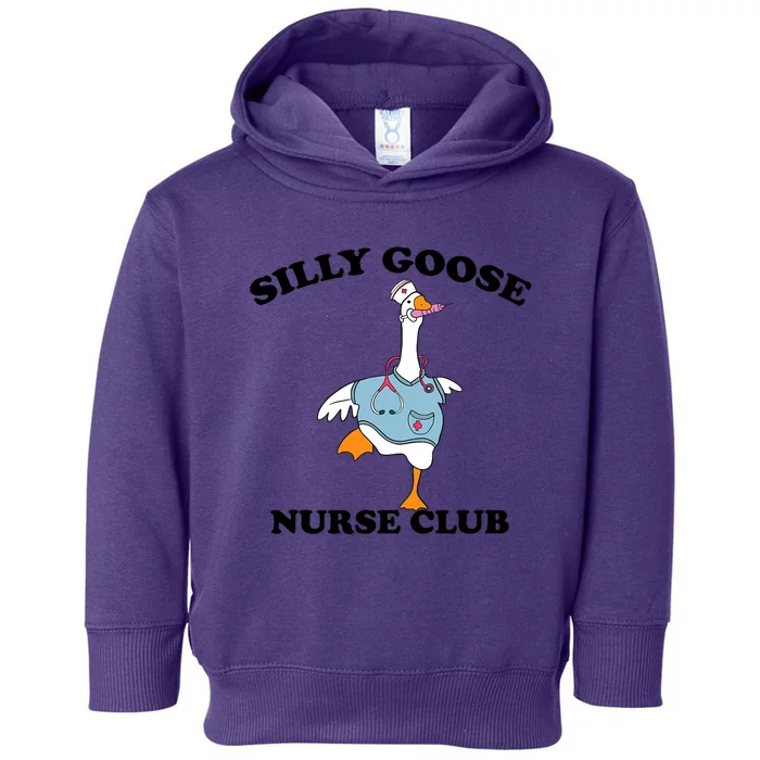 Funny Silly Goose Nurse Club School Nurse Student Graduation Toddler Hoodie