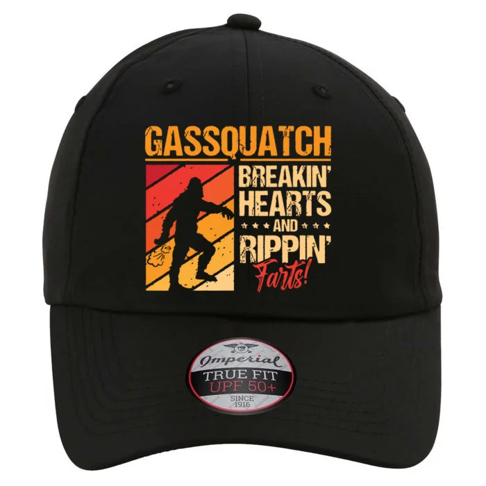 Funny Sasquatch Gasquatch Breakin Hearts Rippin Fart Bigfoot The Original Performance Cap