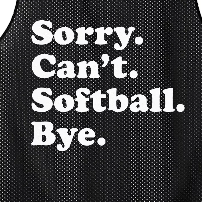 Funny Softball Gift For Men Women Mesh Reversible Basketball Jersey Tank