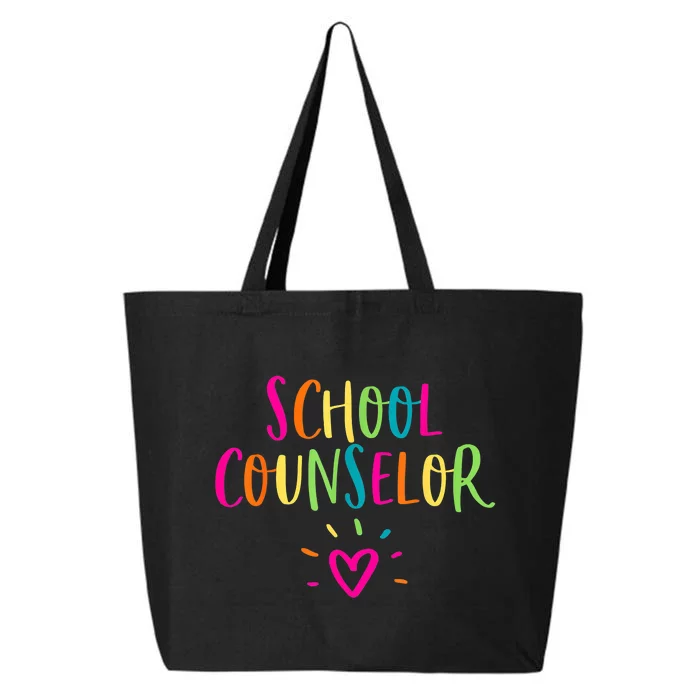 Funny School Guidance Counselor Appreciation 25L Jumbo Tote