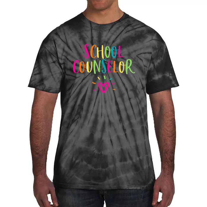 Funny School Guidance Counselor Appreciation Tie-Dye T-Shirt