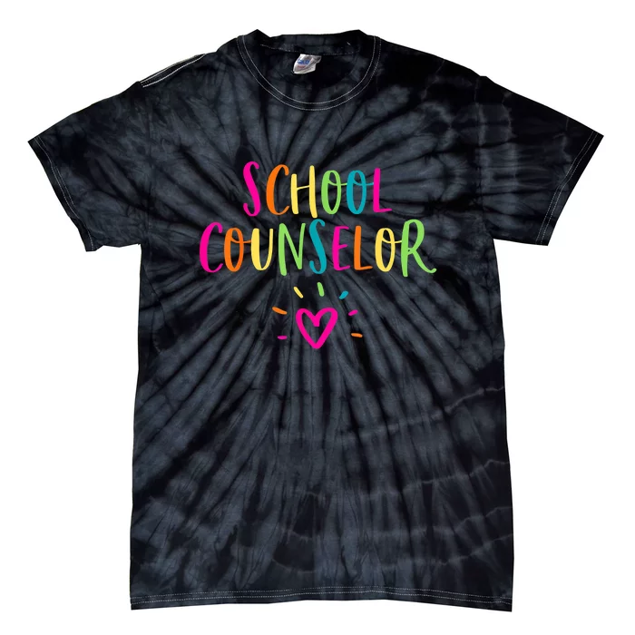 Funny School Guidance Counselor Appreciation Tie-Dye T-Shirt