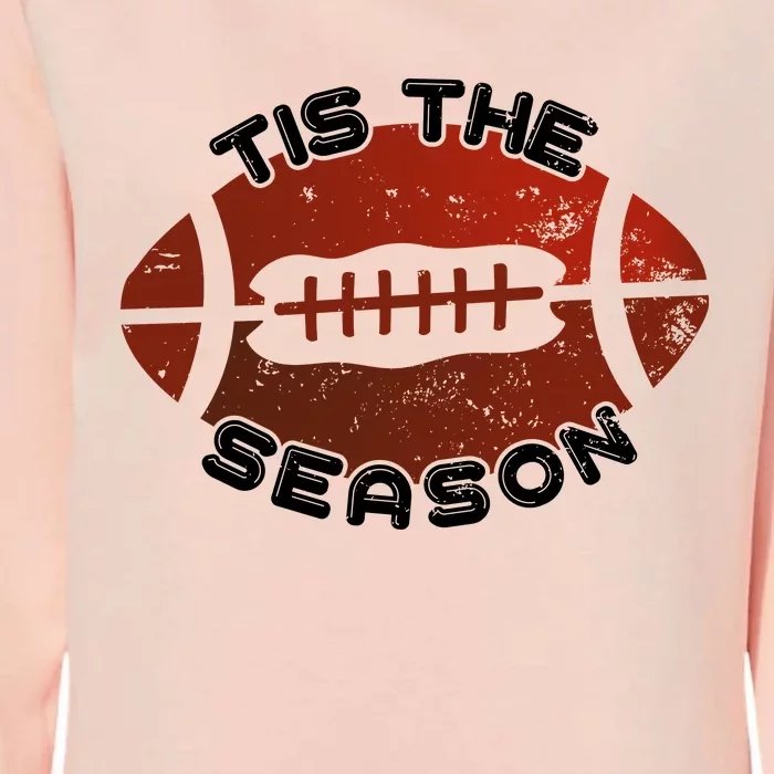 Football Season Graphic Womens California Wash Sweatshirt