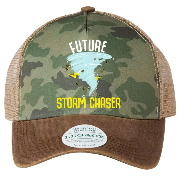 Future Storm Gift For Chaser Meteorologist Legacy Tie Dye Trucker Hat