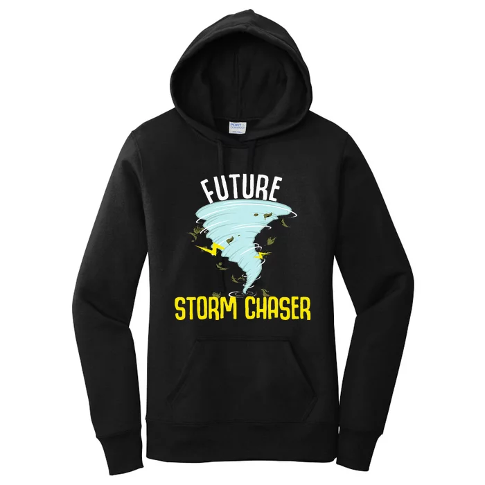 Future Storm Gift For Chaser Meteorologist Women's Pullover Hoodie