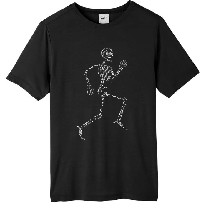 Funny Skeleton Graphic For Physical Therapy Orthopedic ChromaSoft Performance T-Shirt